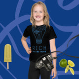 uinisex Kids crew neck brainbulb t-shirt