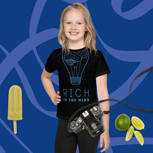 uinisex Kids crew neck brainbulb t-shirt