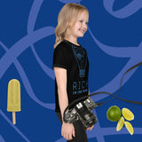 uinisex Kids crew neck brainbulb t-shirt