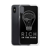 "Rich In The Mind" Logo iPhone Case 7-xsmax
