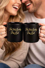 Im Not Lucky, Im Led. A Faith-Driven Luxury Mug for the Guided