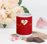 Timeless Love Mug Bundle • His Answered Prayer + His God-Sent Peace • Romantic Red Couples Gift • Valentine’s Matching Set