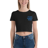 Women’s Crop Tee eye am an exception to the rule