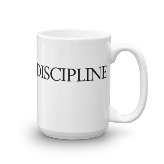 Discipline Coffee Mug 15 oz
