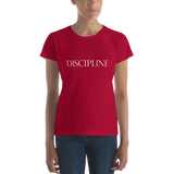 "DISCIPLINE" Women's Short Sleeve T-Shirt