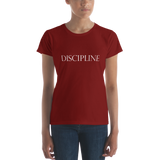 "DISCIPLINE" Women's Short Sleeve T-Shirt