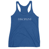 "DISCIPLINE" Women's Racerback Tank