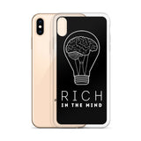 "Rich In The Mind" Logo iPhone Case 7-xsmax