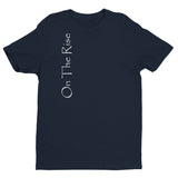 "On The Rise" Men's Fitted Short Sleeve T-shirt