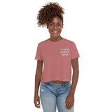 Crop Tee eye am an exception to the rule